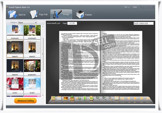طراحی کتاب و آلبوم های دیجیتال فلش Image to FlipBook 3.0.0